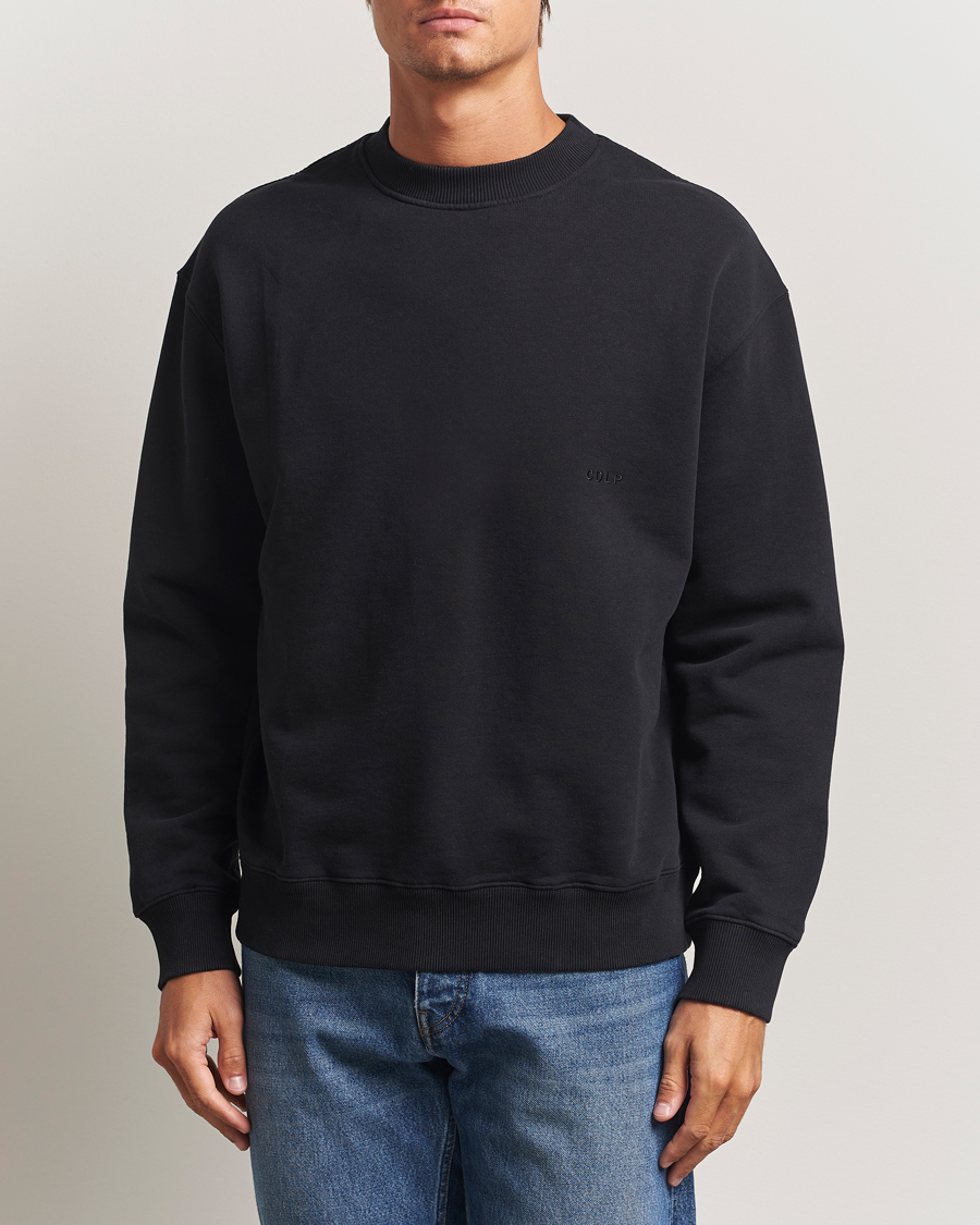 Hombres | Jerséis y prendas de punto | CDLP | Cotton Sweatshirt Black