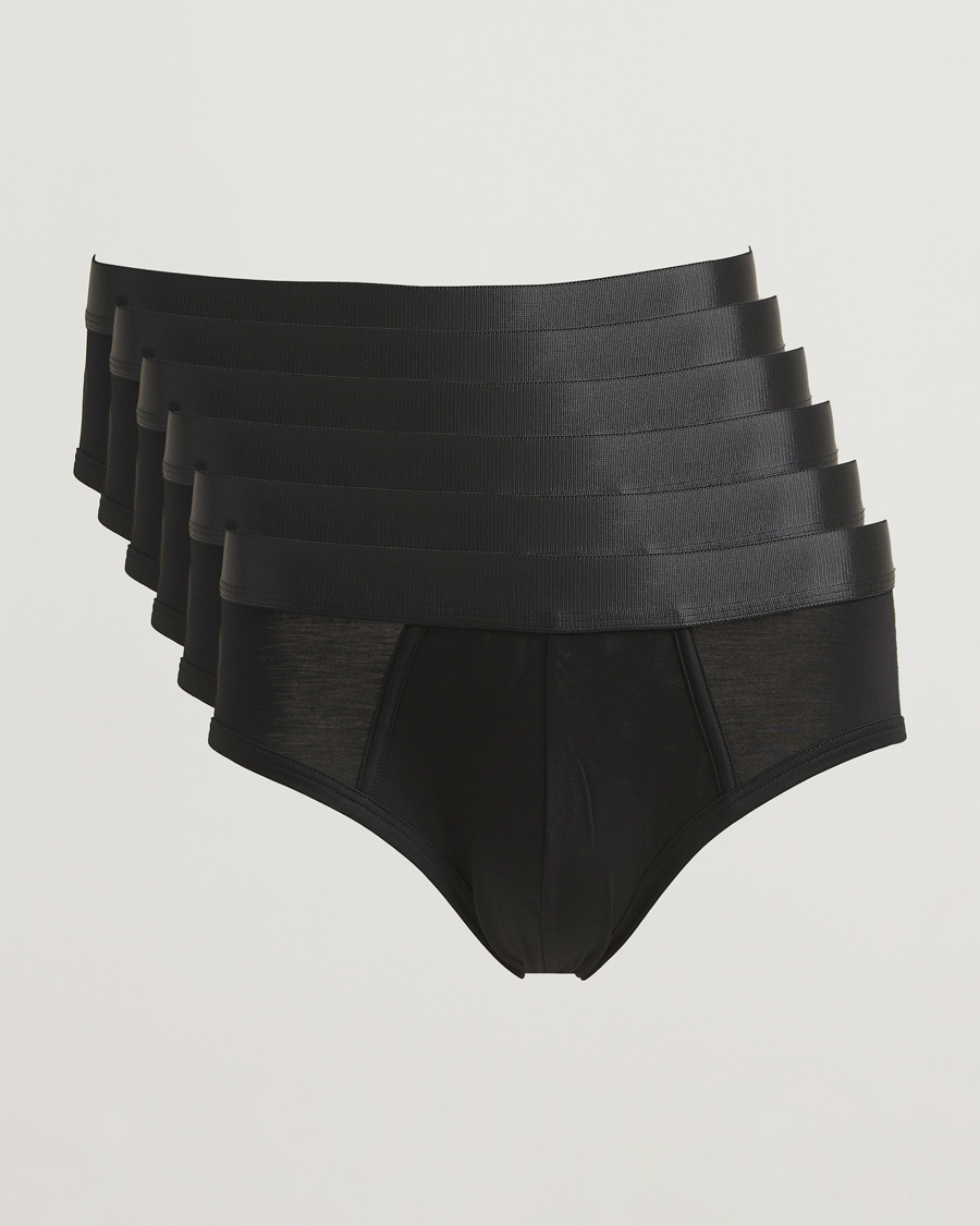 Hombres | Ropa interior y calcetines | CDLP | 6-Pack Y-Brief Black