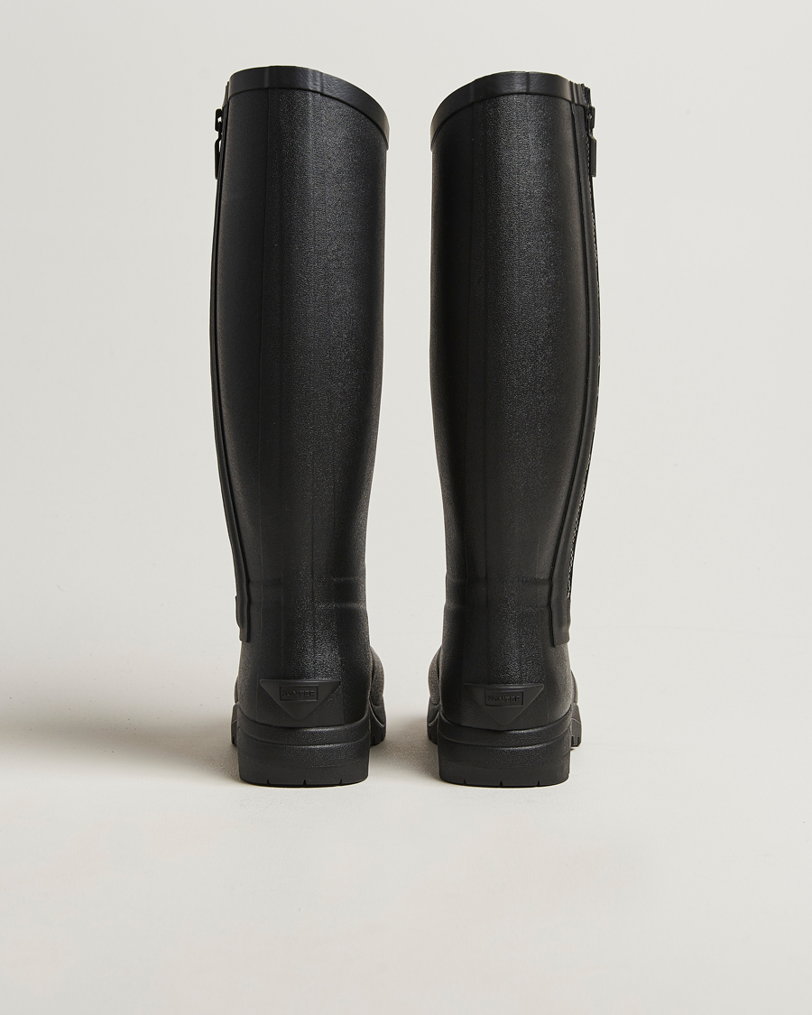 Hombres | Sobrecubiertas | Hunter Boots | Balmoral Full Zip Boot Black