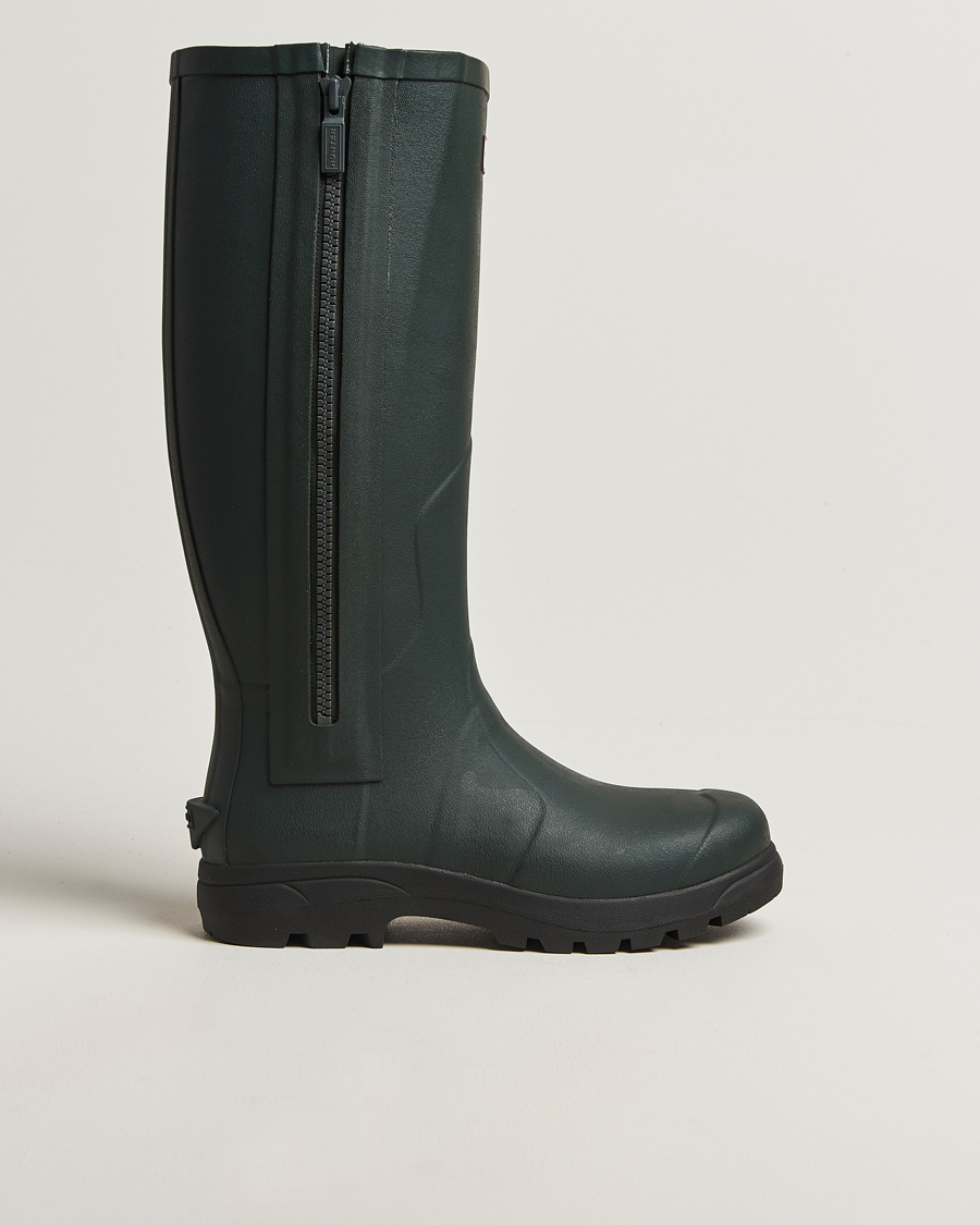 Hombres | Sobrecubiertas | Hunter Boots | Balmoral Full Zip Boot Dark Olive