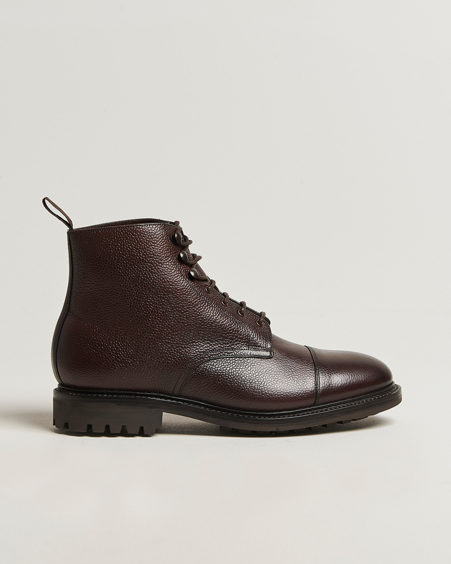 Hombres | Botas | Loake 1880 | Sedbergh Sherling Boot Dark Brown