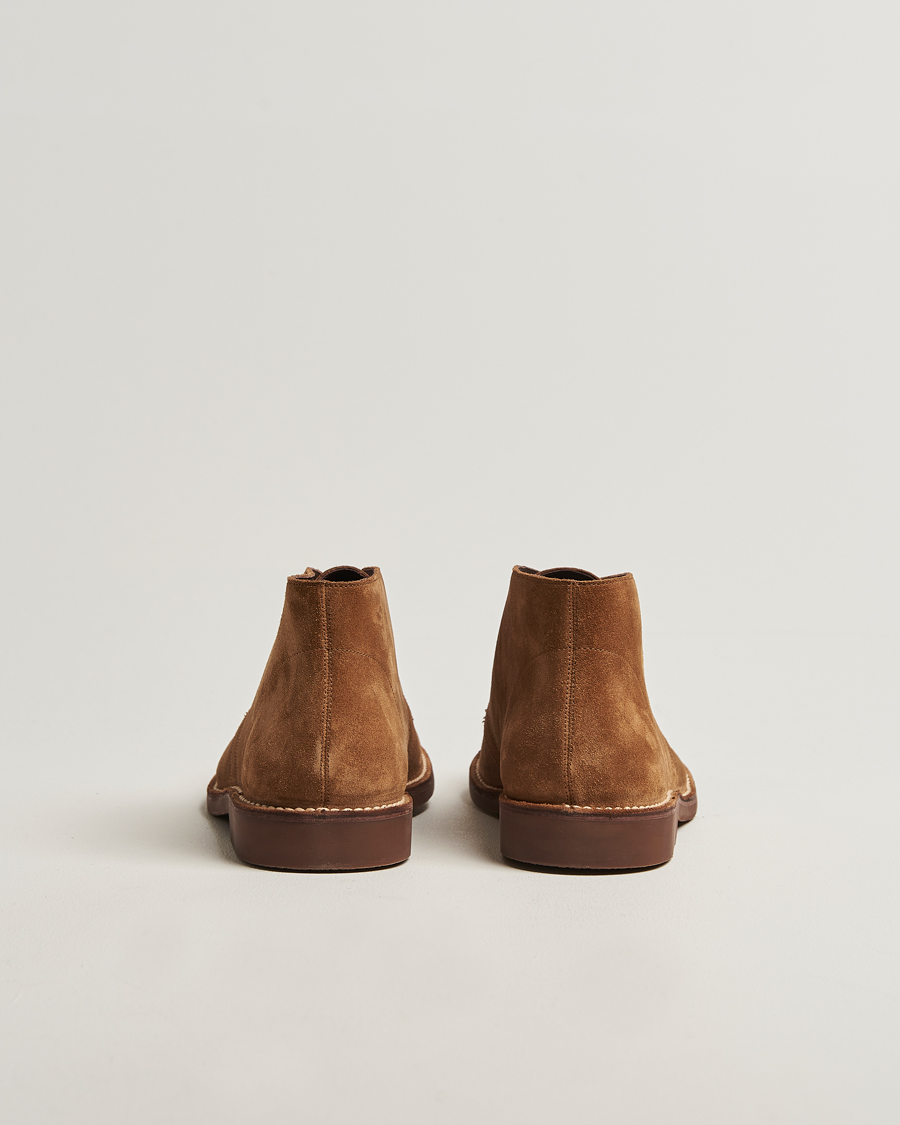 Hombres | Botas | Loake Shoemakers | Sahara Suede Chukka Chestnut