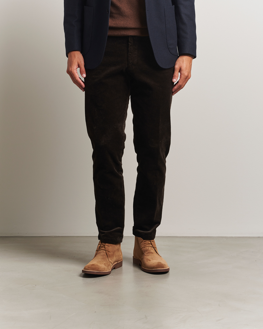 Hombres | Botas | Loake Shoemakers | Sahara Suede Chukka Chestnut