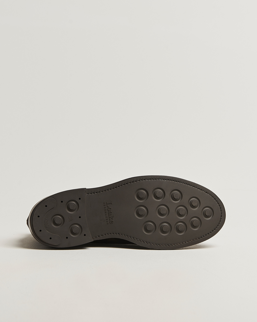 Hombres | Botas | Loake 1880 | Berkeley Suede Boot Dark Brown