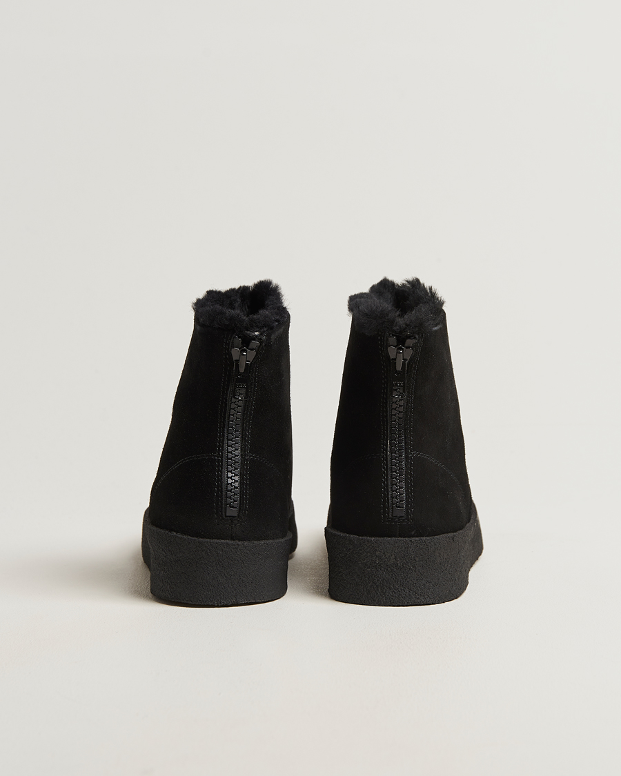 Hombres | Botas | Loake 1880 | Curling Sherling Boot Black