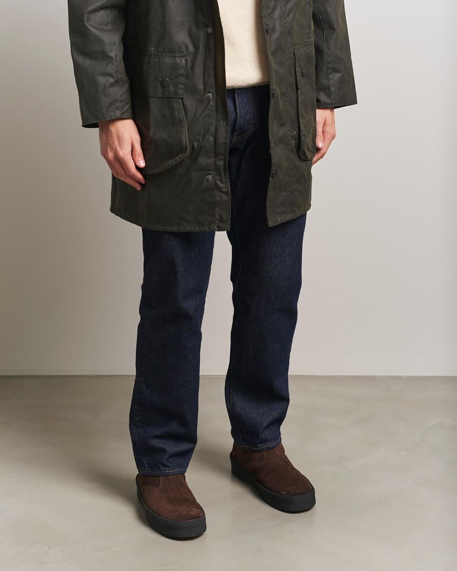 Hombres | Botas | Loake 1880 | Curling Sherling Boot Dark Brown