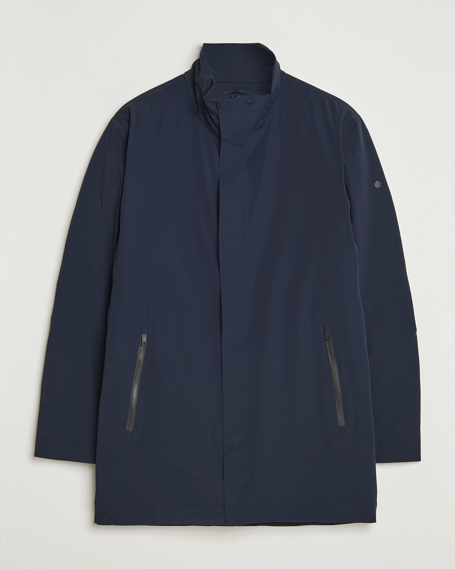 Hombres | Abrigos y chaquetas | Scandinavian Edition | Town II APEX Waterproof Lightweight Coat Navy