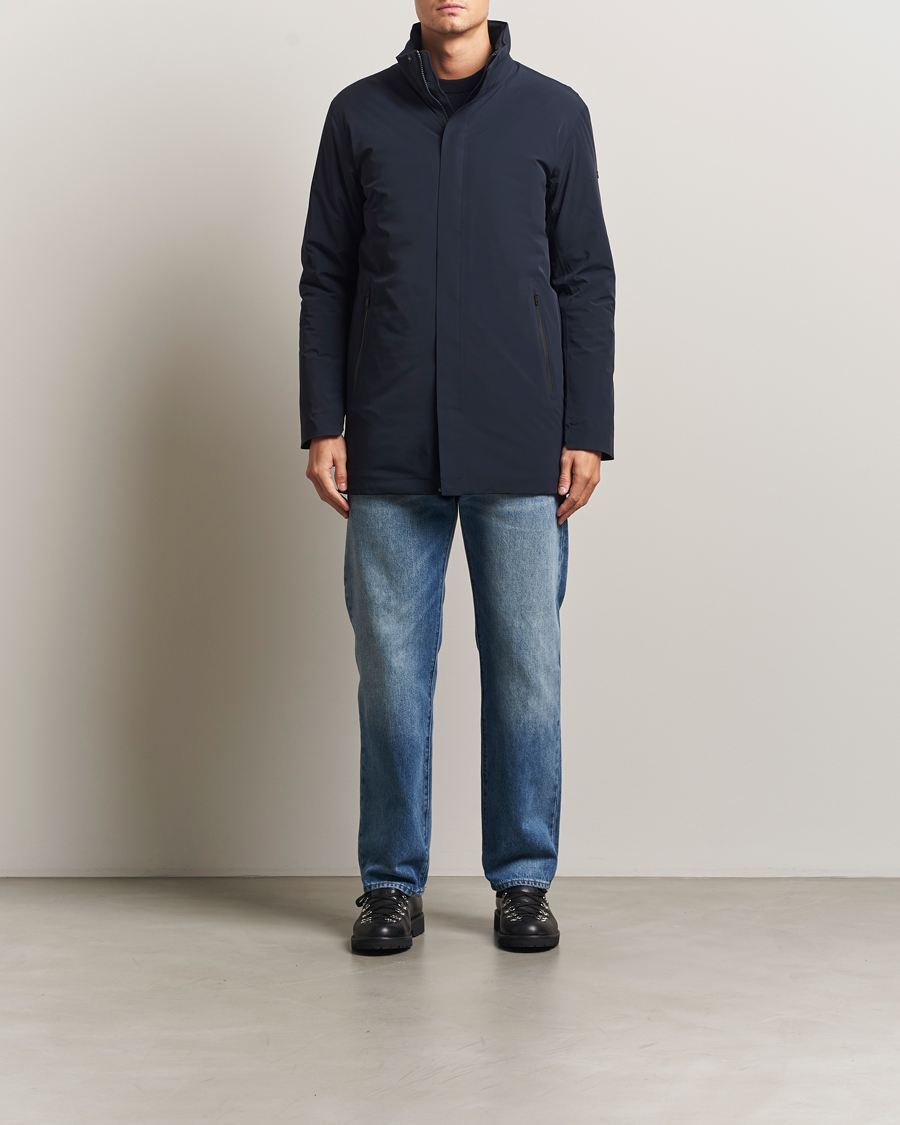 Hombres | Abrigos y chaquetas | Scandinavian Edition | Town II APEX Waterproof Lightweight Coat Navy