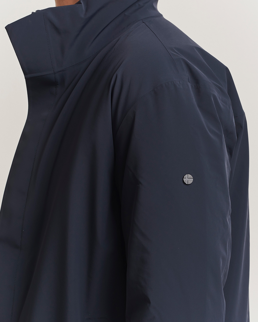 Hombres | Abrigos y chaquetas | Scandinavian Edition | Town II APEX Waterproof Lightweight Coat Navy
