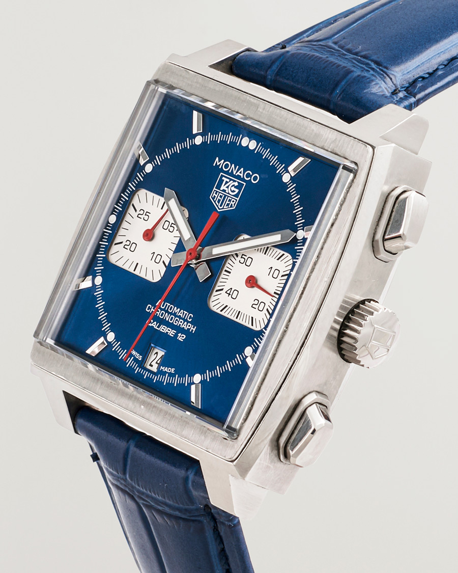 Hombres | Tag Heuer Pre-Owned Monaco Calibre 12 | Tag Heuer Pre-Owned | Monaco Calibre 12