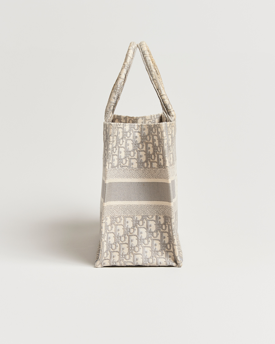Hombres | Dior Pre-Owned Medium Dior Book Tote Light grey | Dior Pre-Owned | Medium Dior Book Tote Light grey