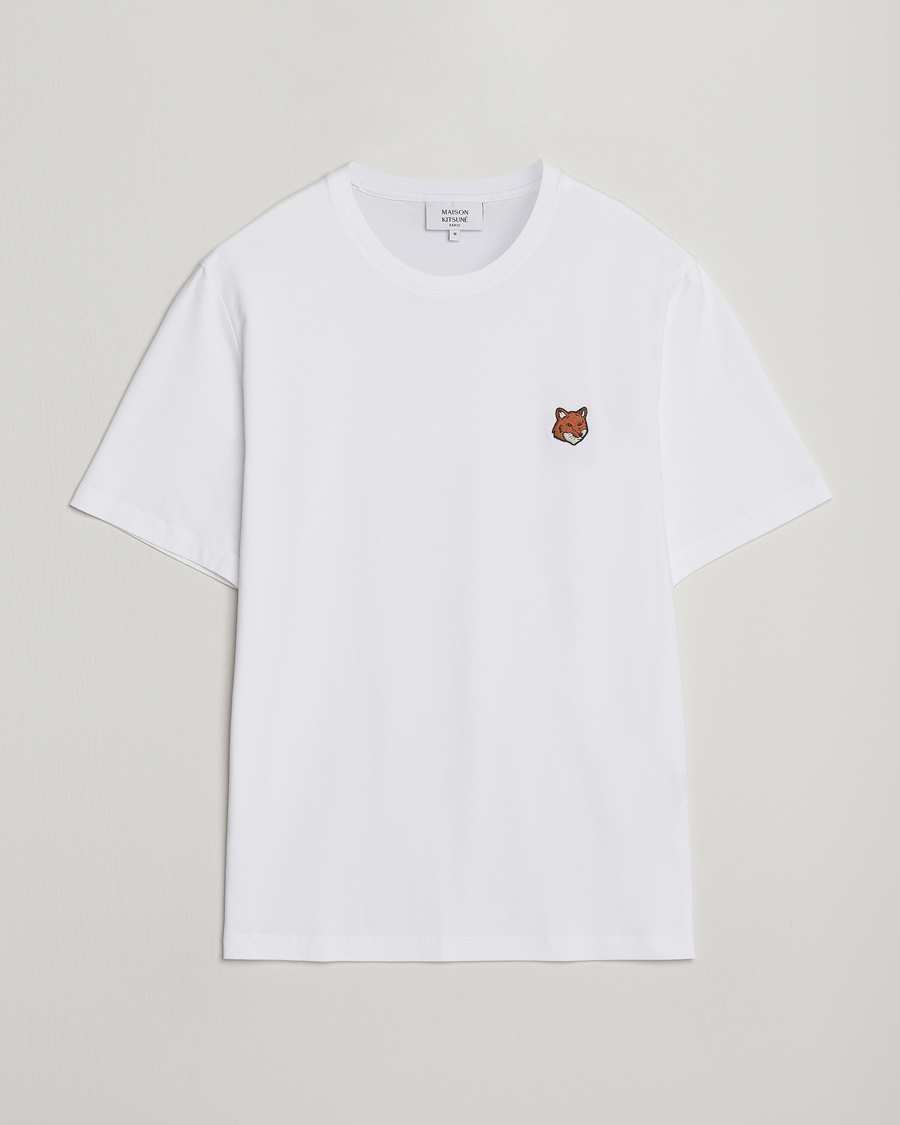 Hombres | Camisetas | Maison Kitsuné | Fox Head T-Shirt White