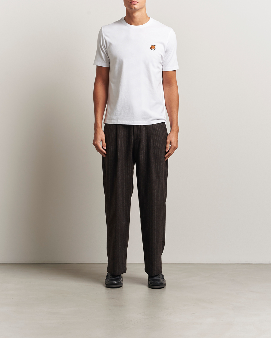 Hombres | Camisetas | Maison Kitsuné | Fox Head T-Shirt White