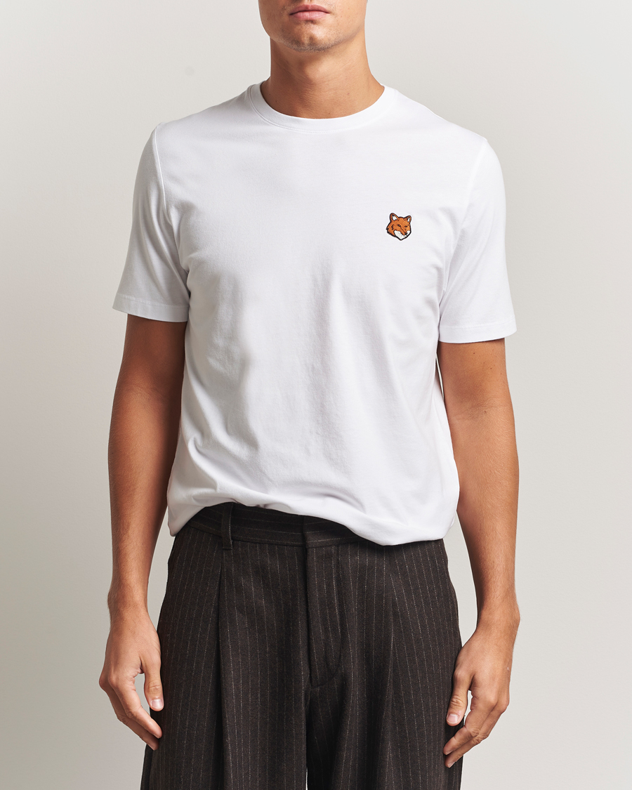 Hombres | Camisetas | Maison Kitsuné | Fox Head T-Shirt White