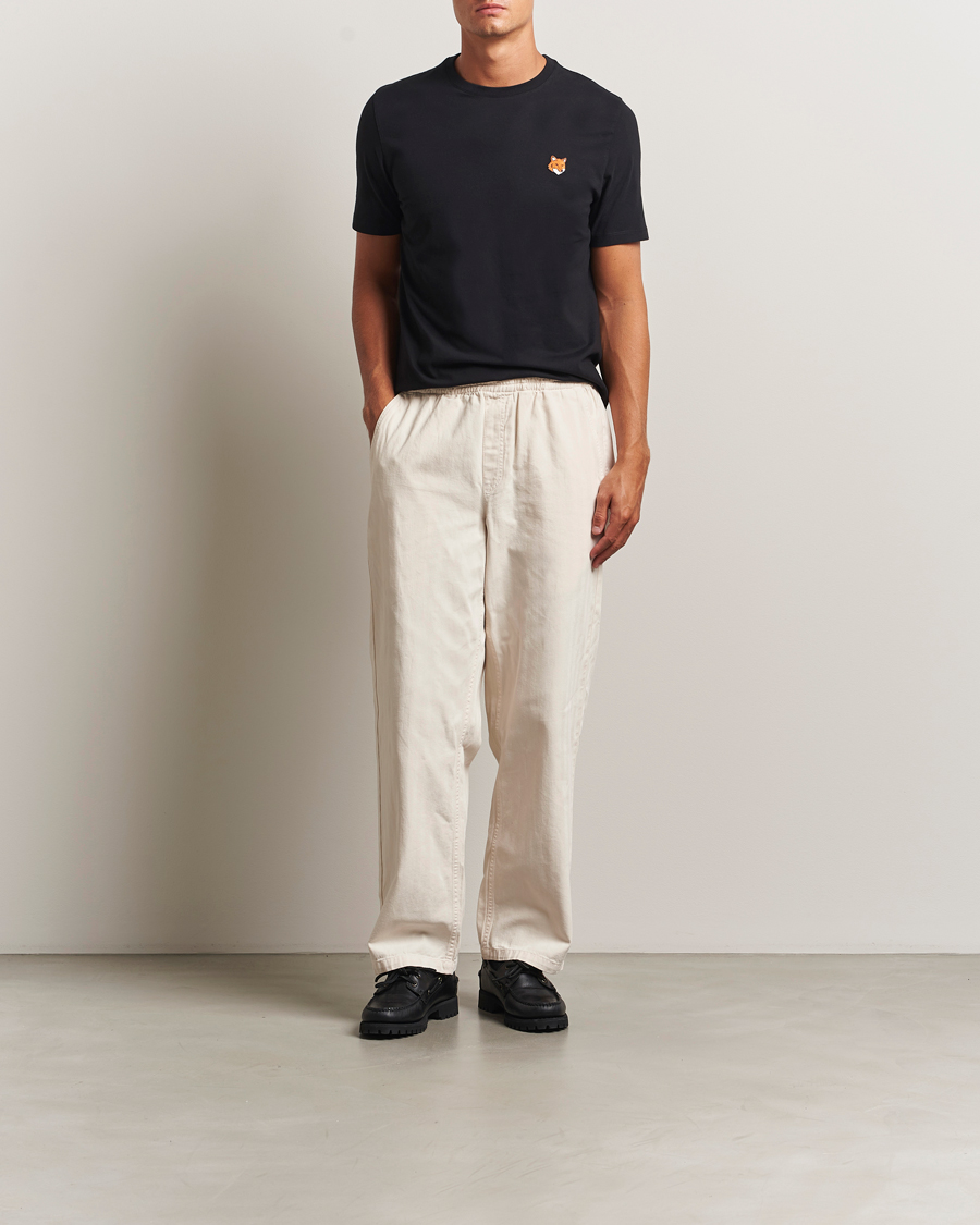 Hombres | Camisetas | Maison Kitsuné | Fox Head T-Shirt Black