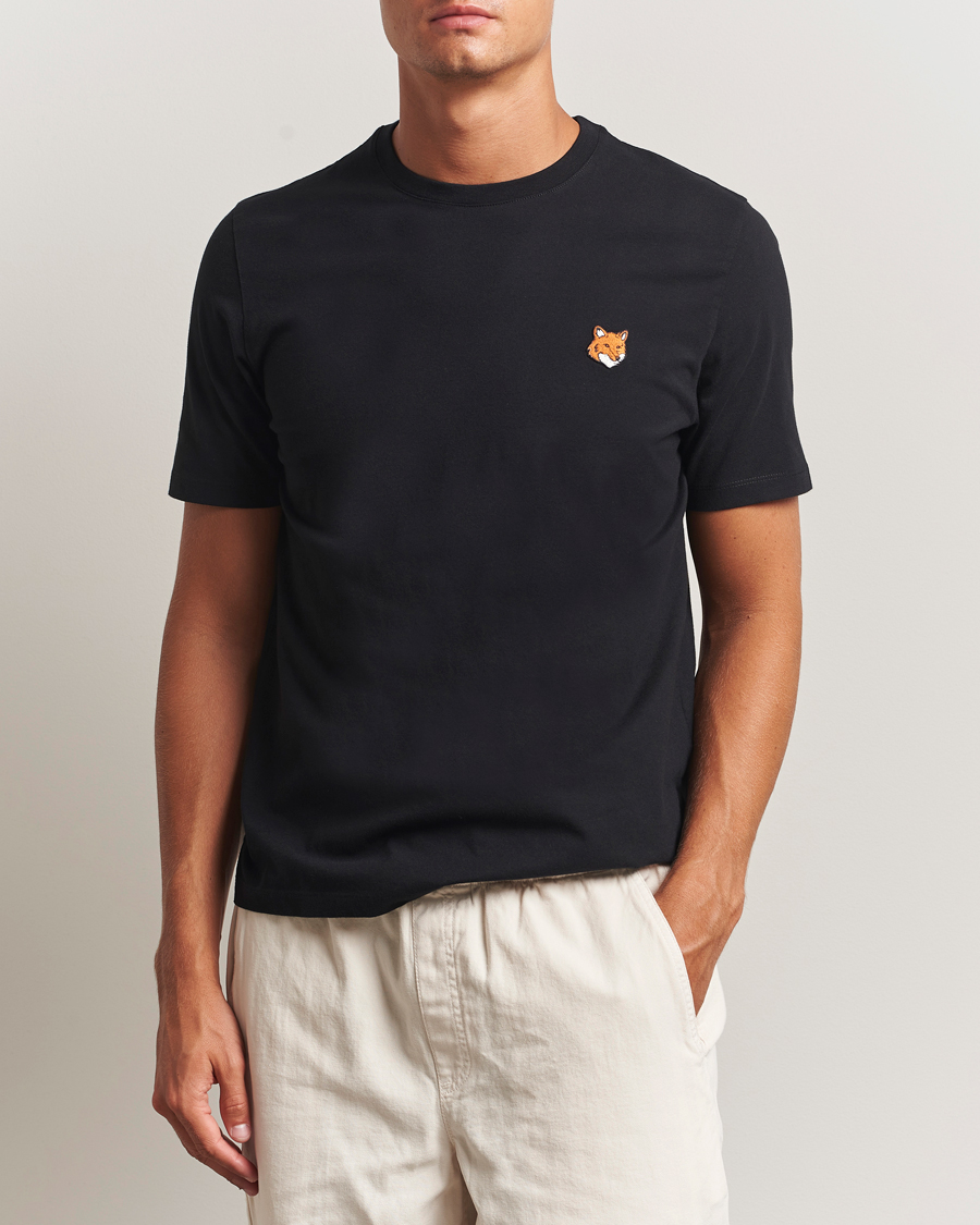 Hombres | Camisetas | Maison Kitsuné | Fox Head T-Shirt Black