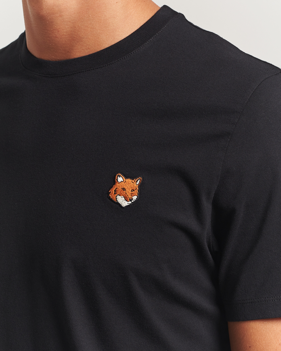 Hombres | Camisetas | Maison Kitsuné | Fox Head T-Shirt Black