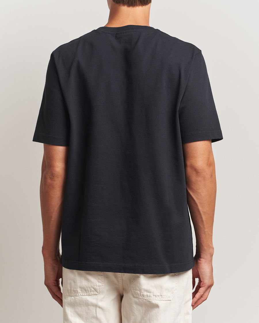 Hombres | Camisetas | Maison Kitsuné | Grey Fox Head T-Shirt Black