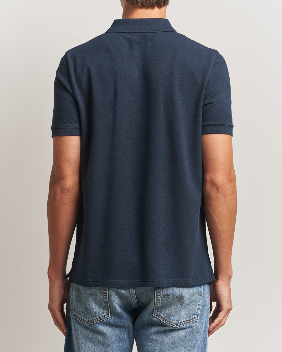 Hombres | Polos | Maison Kitsuné | Fox Head Polo Classic Navy