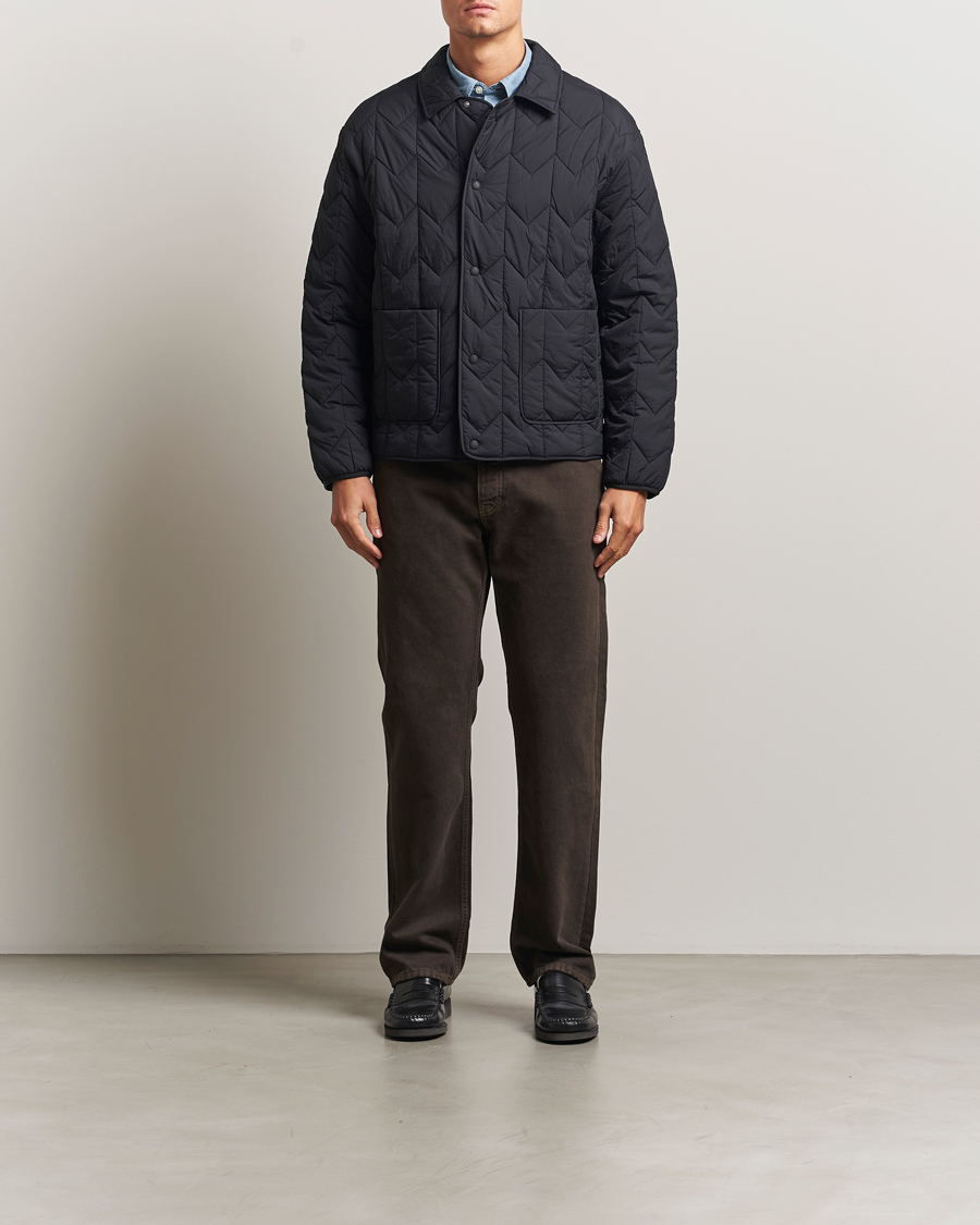 Hombres | Abrigos y chaquetas | Maison Kitsuné | Quilted Jacket Black