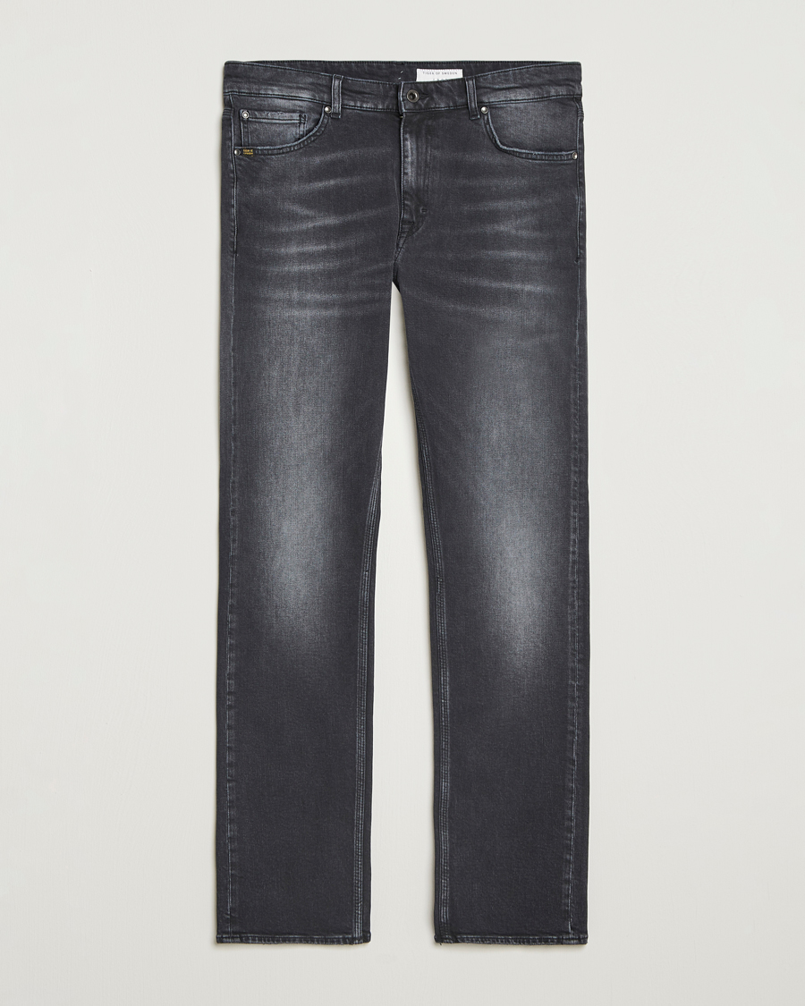 Hombres | Pantalones | Tiger of Sweden | Des Jeans Washed Black