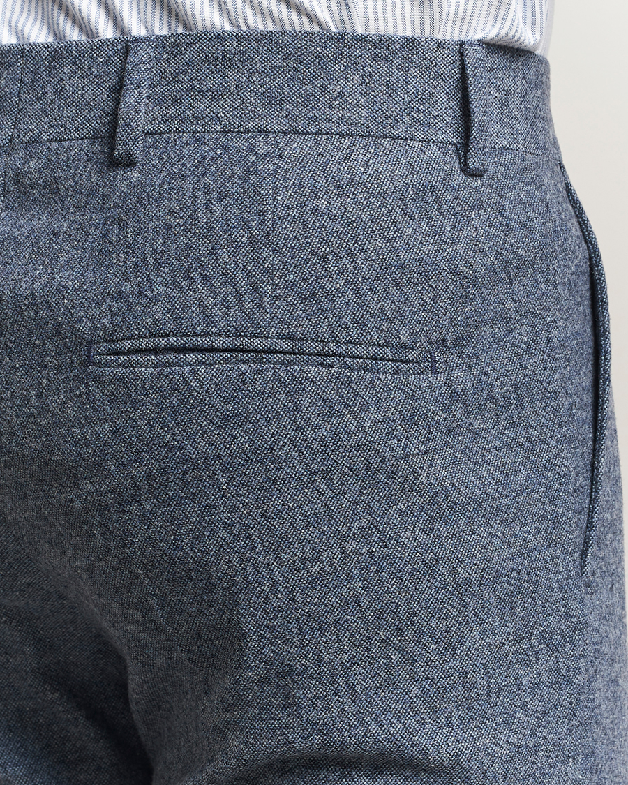 Hombres | Pantalones | Tiger of Sweden | Tenuta Brushed Wool Trousers Space View