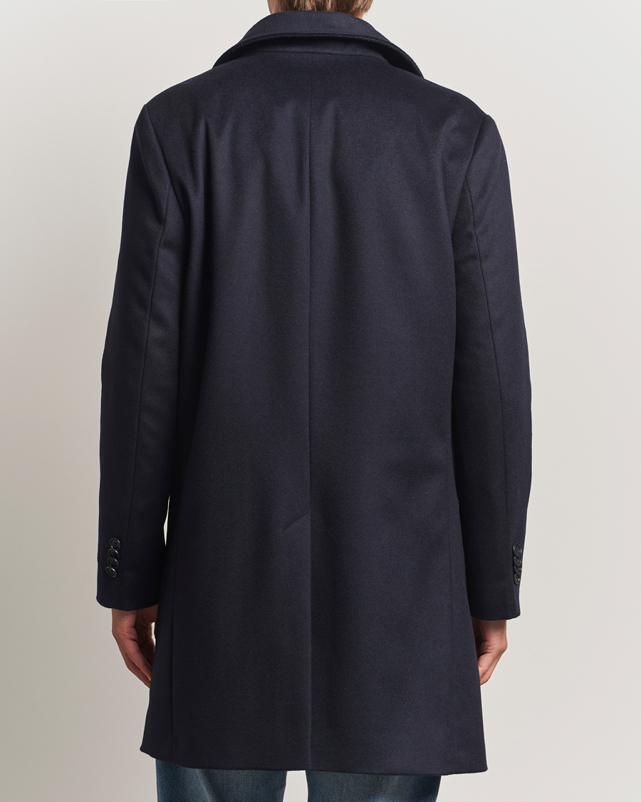 Hombres | Abrigos y chaquetas | Tiger of Sweden | Aleric Wool/Cashmere Stand Up Coat Light Ink