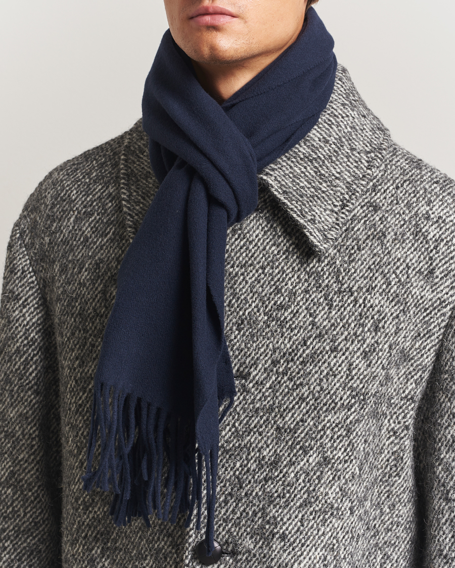 Hombres | Tiger of Sweden Sylan Wool Scarf Light Ink | Tiger of Sweden | Sylan Wool Scarf Light Ink