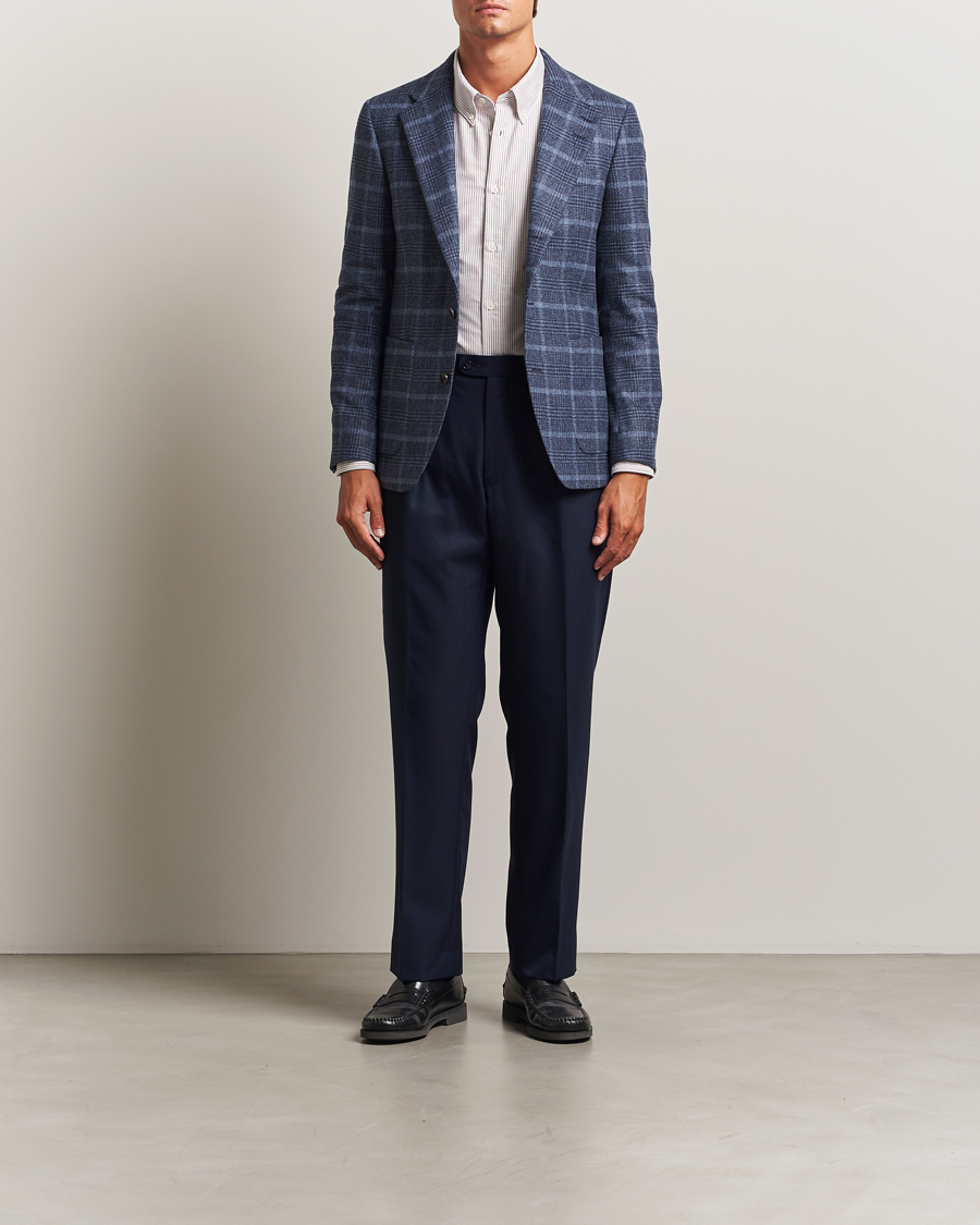 Hombres | Blazers | Tiger of Sweden | Easer Wool Checked Blazer Space View