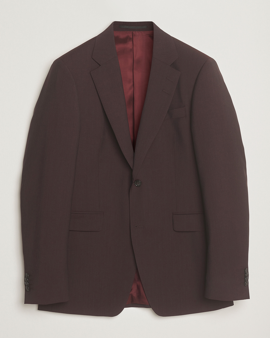 Hombres | Blazers | Tiger of Sweden | Justin Wool Suit Blazer Triumph Steel