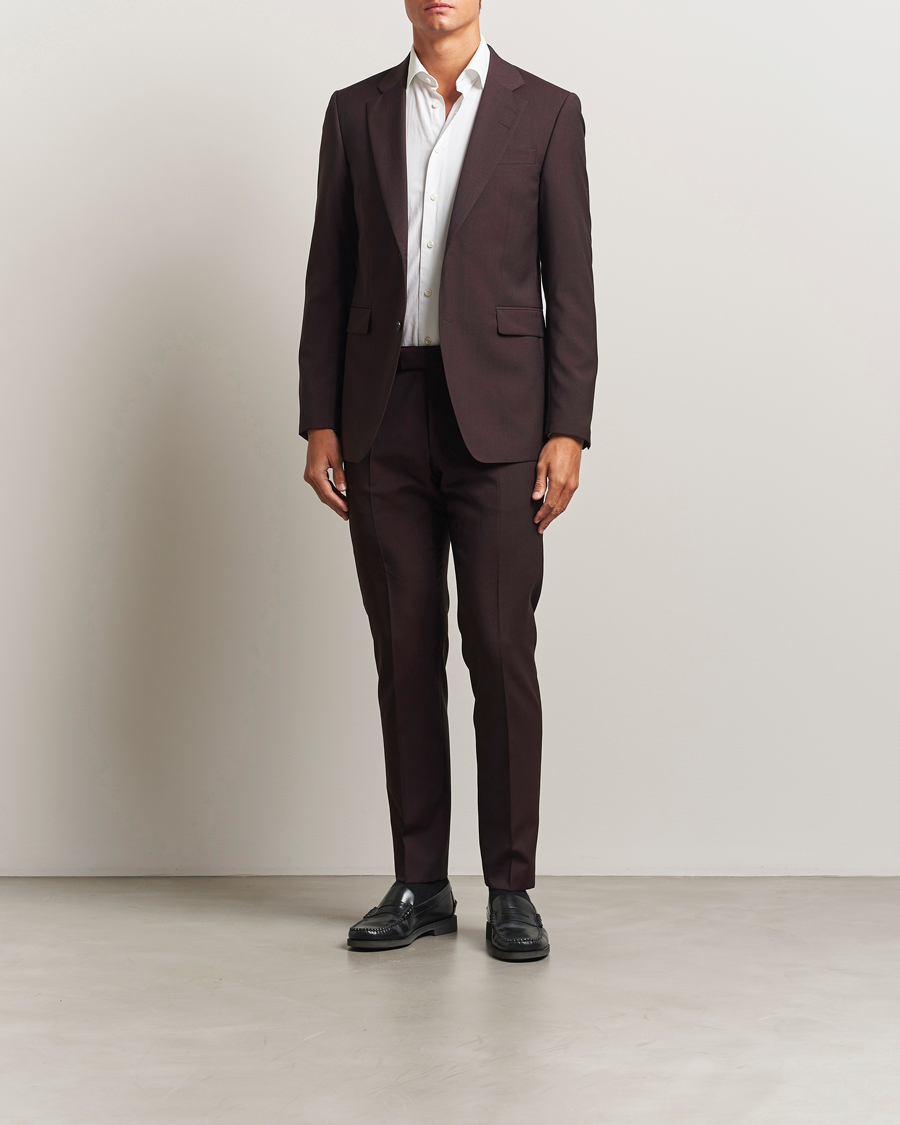 Hombres | Blazers | Tiger of Sweden | Justin Wool Suit Blazer Triumph Steel