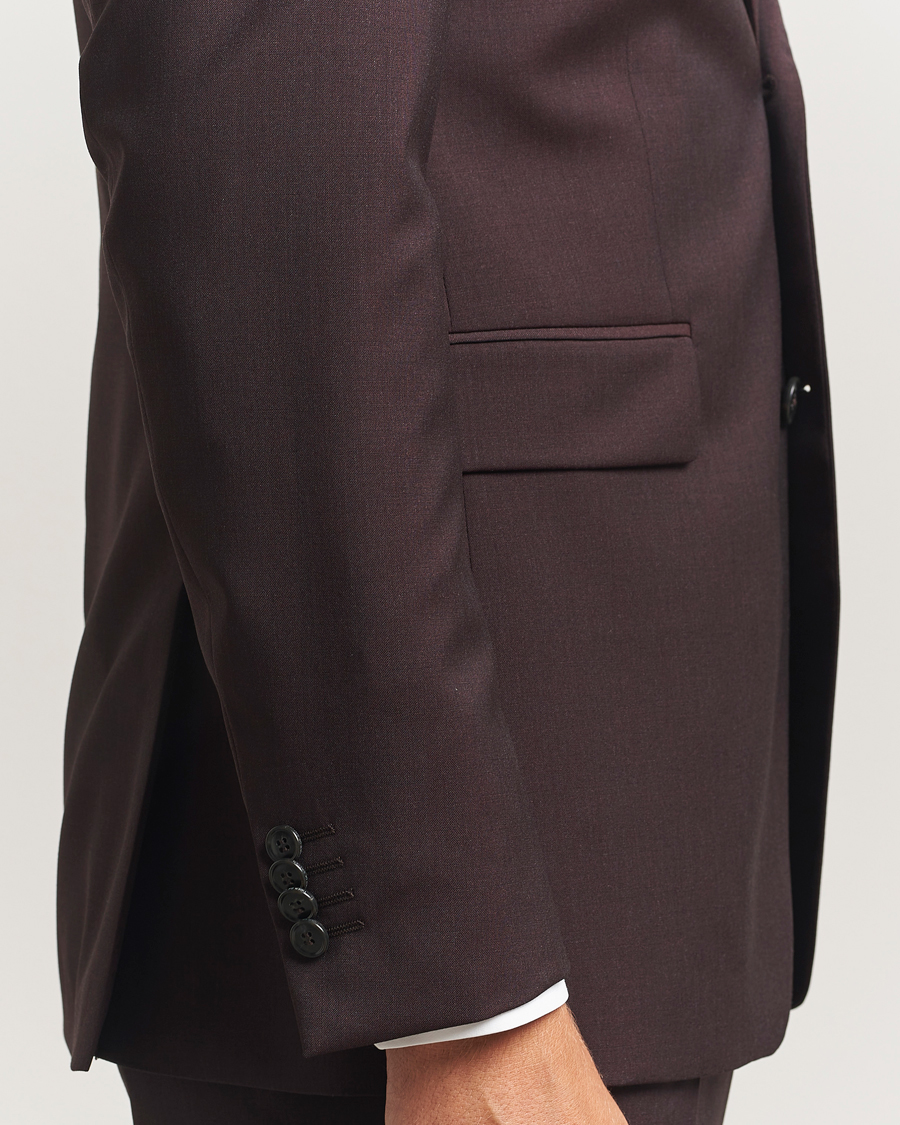 Hombres | Blazers | Tiger of Sweden | Justin Wool Suit Blazer Triumph Steel