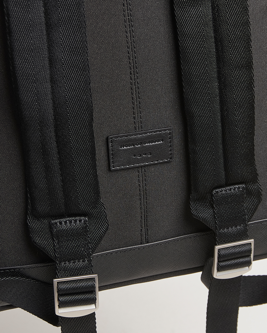 Hombres | Bolsos | Tiger of Sweden | Dorsu Nylon Backpack Black
