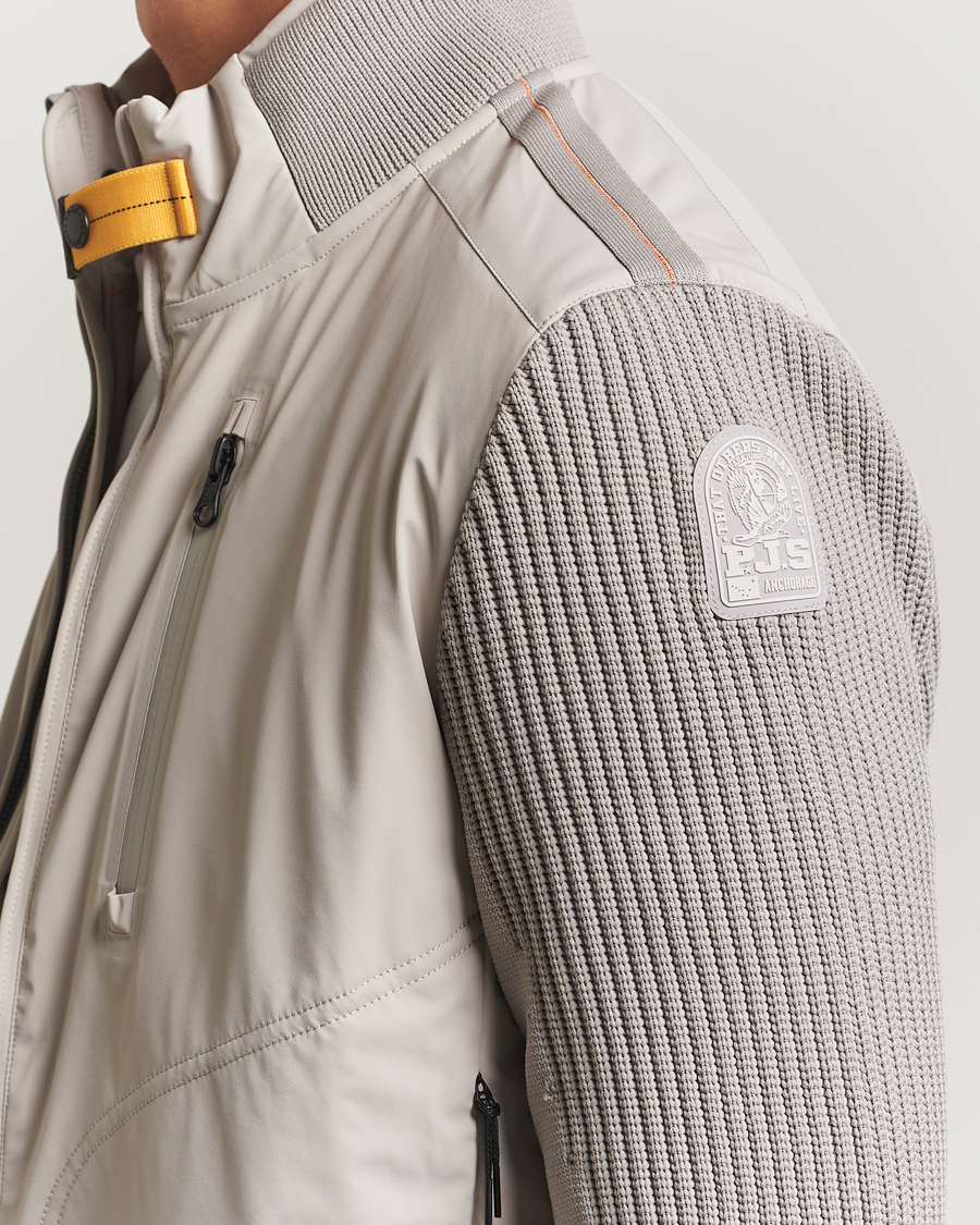 Hombres | Abrigos y chaquetas | Parajumpers | Zorba Tech Knit Hybrid Jacket Chateau Grey
