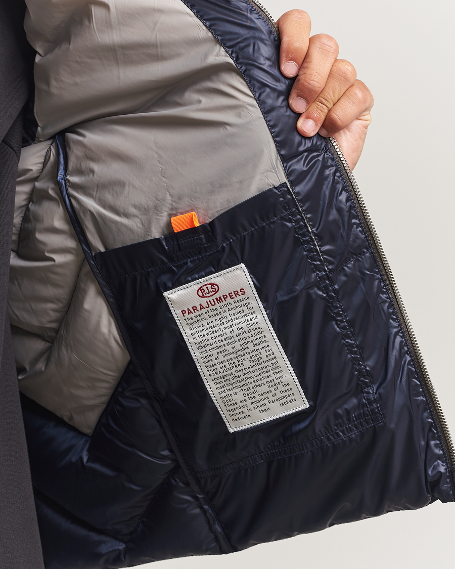 Hombres | Abrigos y chaquetas | Parajumpers | Jeordie Sheen Vest Blue Navy