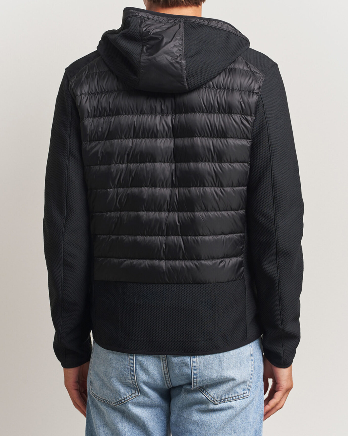 Hombres | Abrigos y chaquetas | Parajumpers | Nolan Warm Up Hybrid Hooded Jacket Black