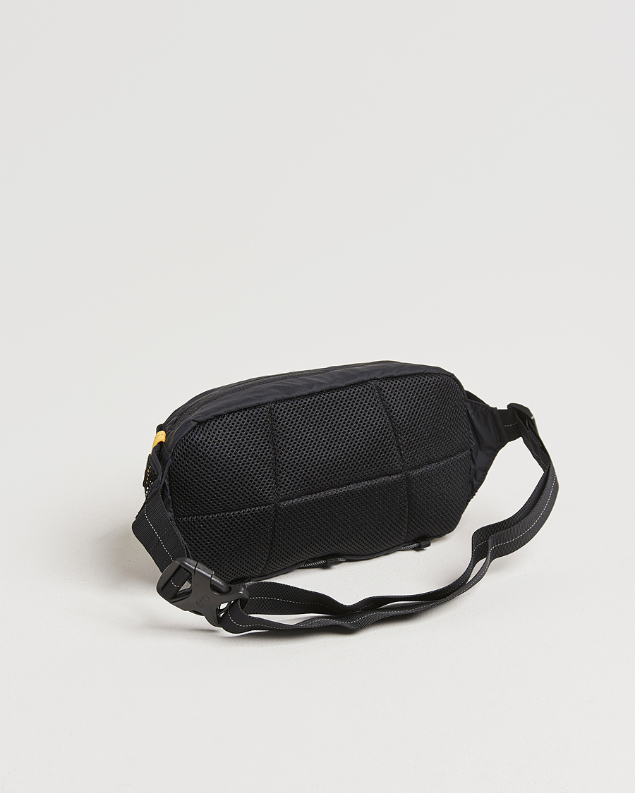 Hombres | Parajumpers Edric Nylon Ripstop Waistbag Black | Parajumpers | Edric Nylon Ripstop Waistbag Black