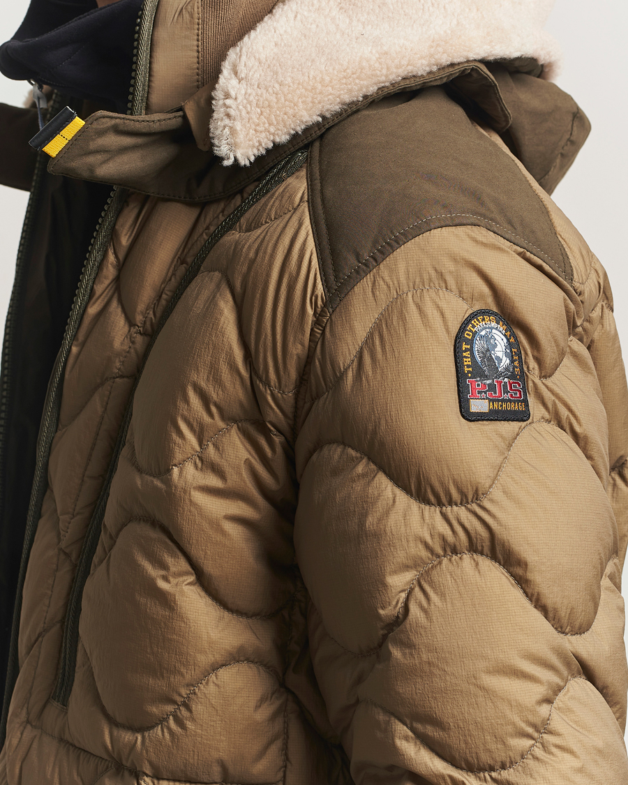 Hombres | Abrigos y chaquetas | Parajumpers | Akutan Union Down Jacket Earth/Deep Moss