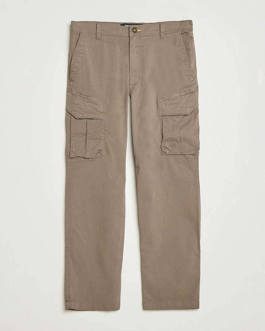 Hombres | Pantalones | Parajumpers | Edmund Garment Dyed Claimer Pants Olive Grey