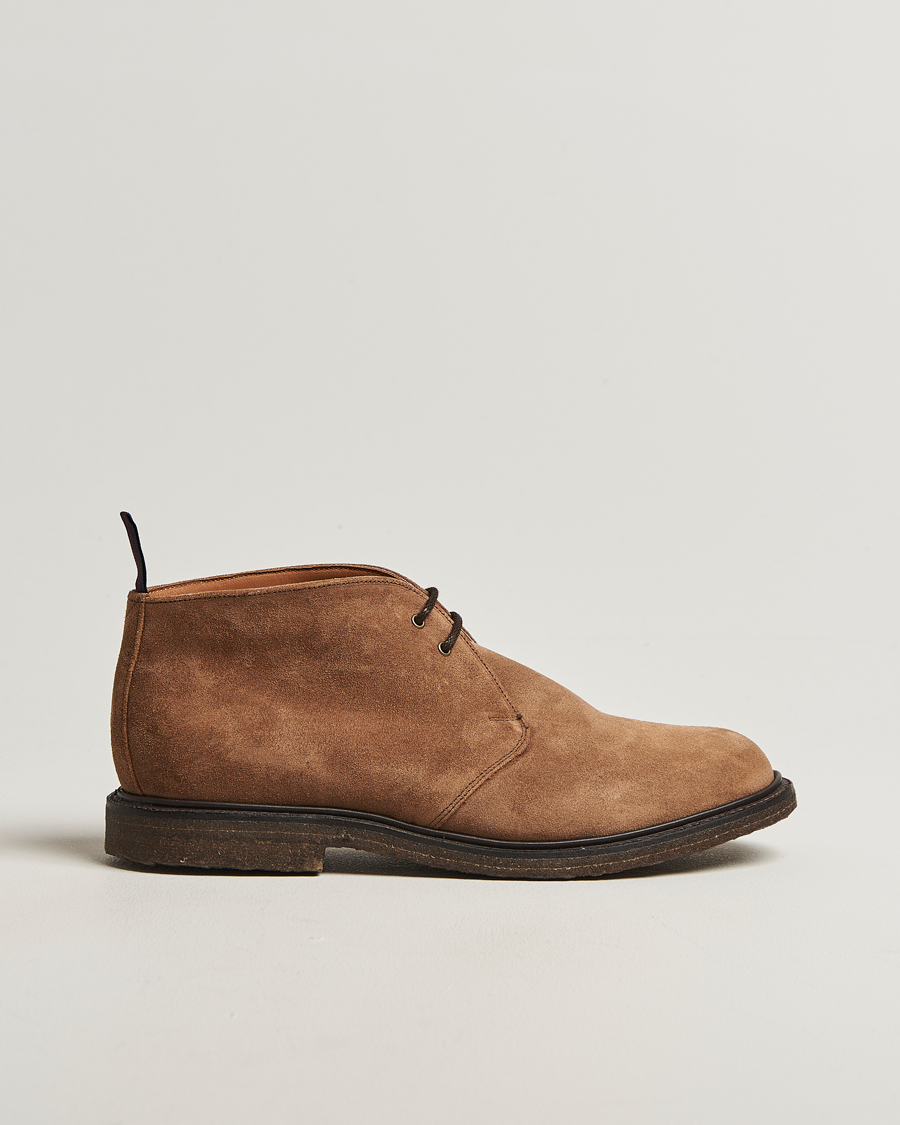 Hombres | Botas | Sanders | Harry Suede Chukka Boot Snuff Wax