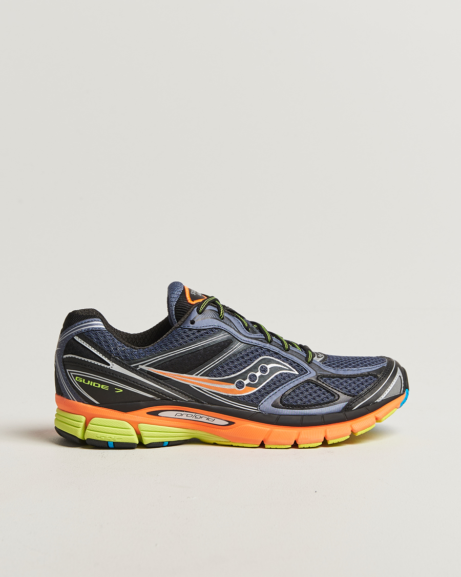 Hombres | Zapatillas | Saucony | Guide 7 Running Sneaker Grey/Multi