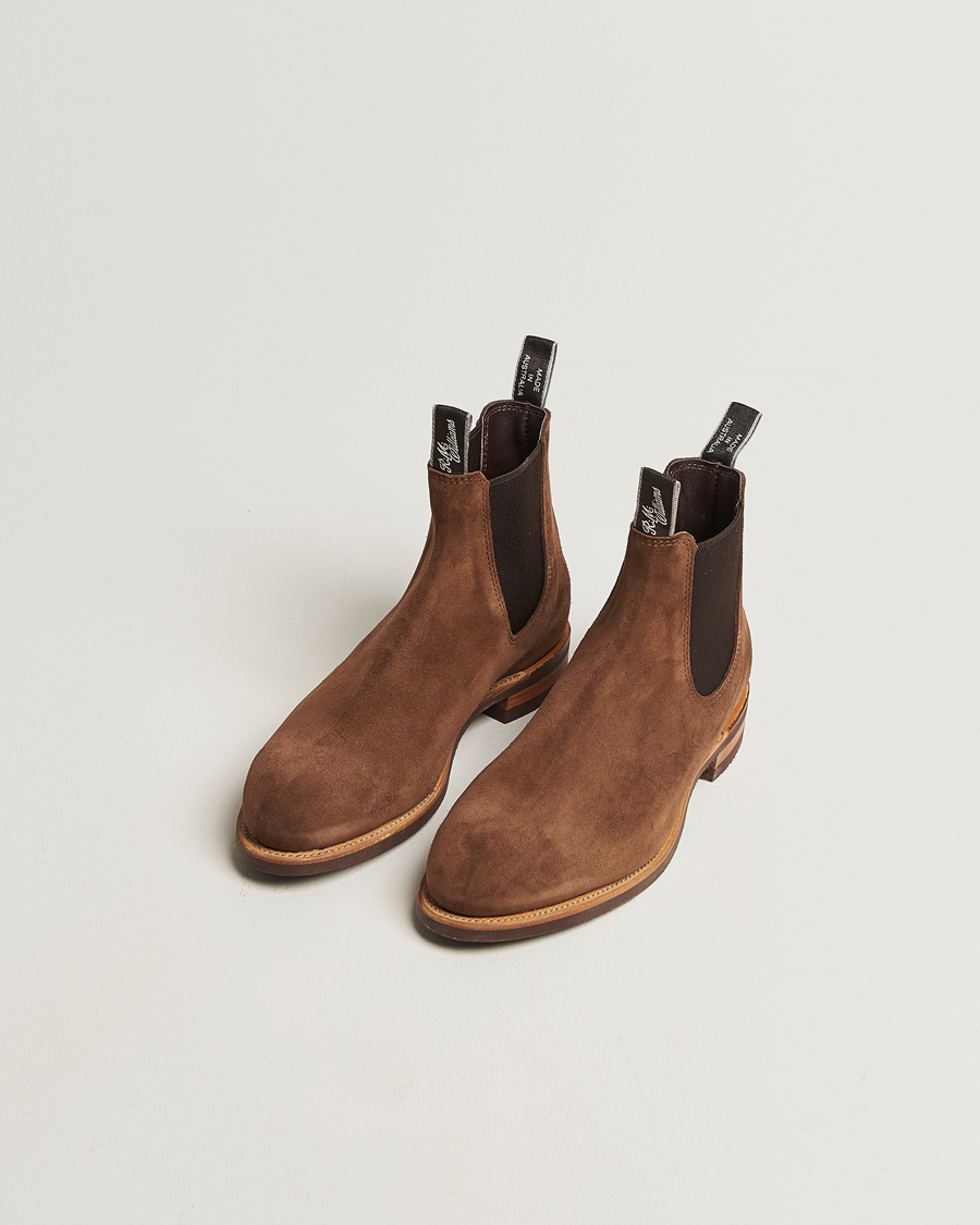 Hombres | Botas | R.M.Williams | Comfort Turnout G Boot Brown Suede