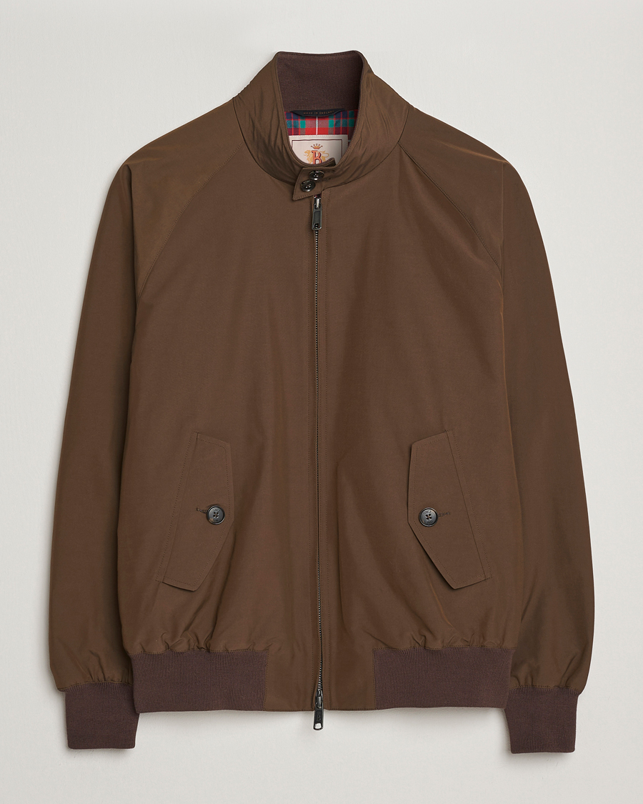 Hombres | Abrigos y chaquetas | Baracuta | G9 Original Harrington Jacket Slate Black