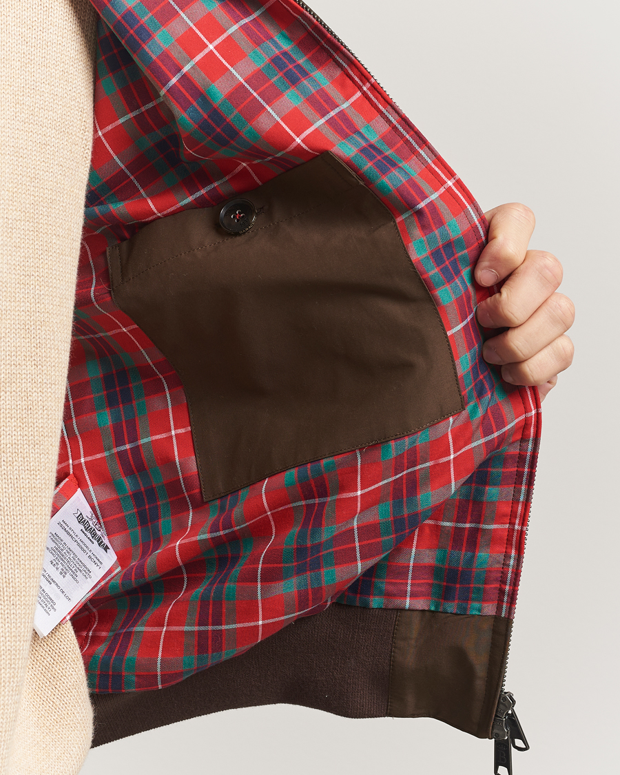 Hombres | Abrigos y chaquetas | Baracuta | G9 Original Harrington Jacket Slate Black