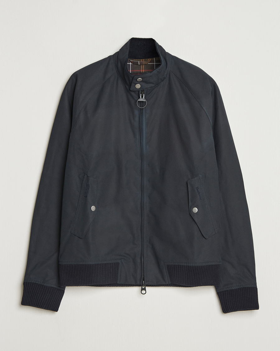 Hombres | Abrigos y chaquetas | Baracuta | Barbour x Porton Waxed Jacket Navy