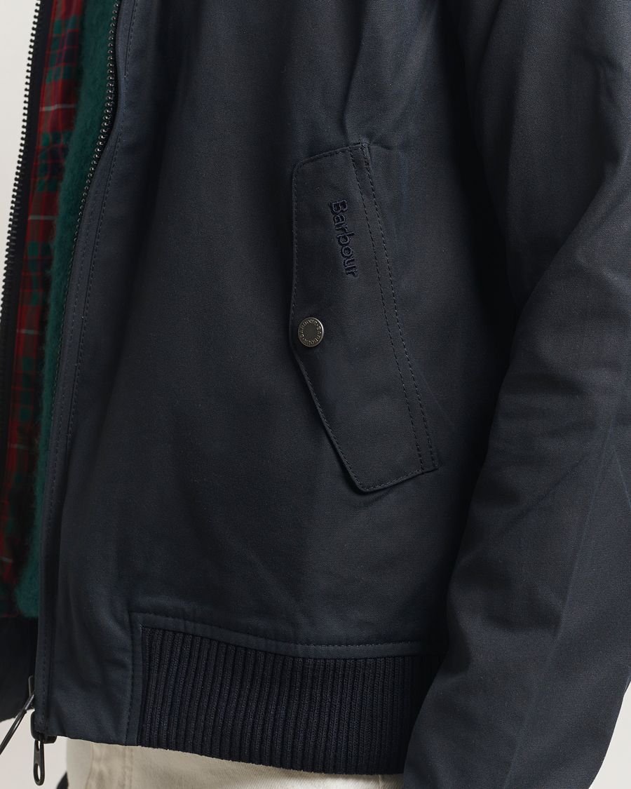 Hombres | Abrigos y chaquetas | Baracuta | Barbour x Porton Waxed Jacket Navy