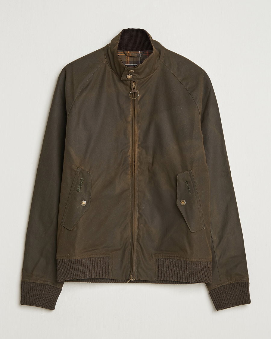 Hombres | Abrigos y chaquetas | Baracuta | Barbour x Porton Waxed Jacket Olive