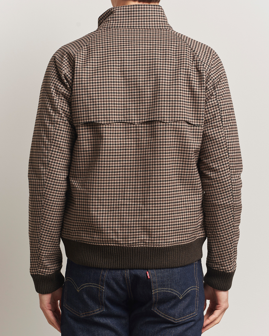 Hombres | Abrigos y chaquetas | Baracuta | Barbour x Porton Houndstooth Jacket Brown
