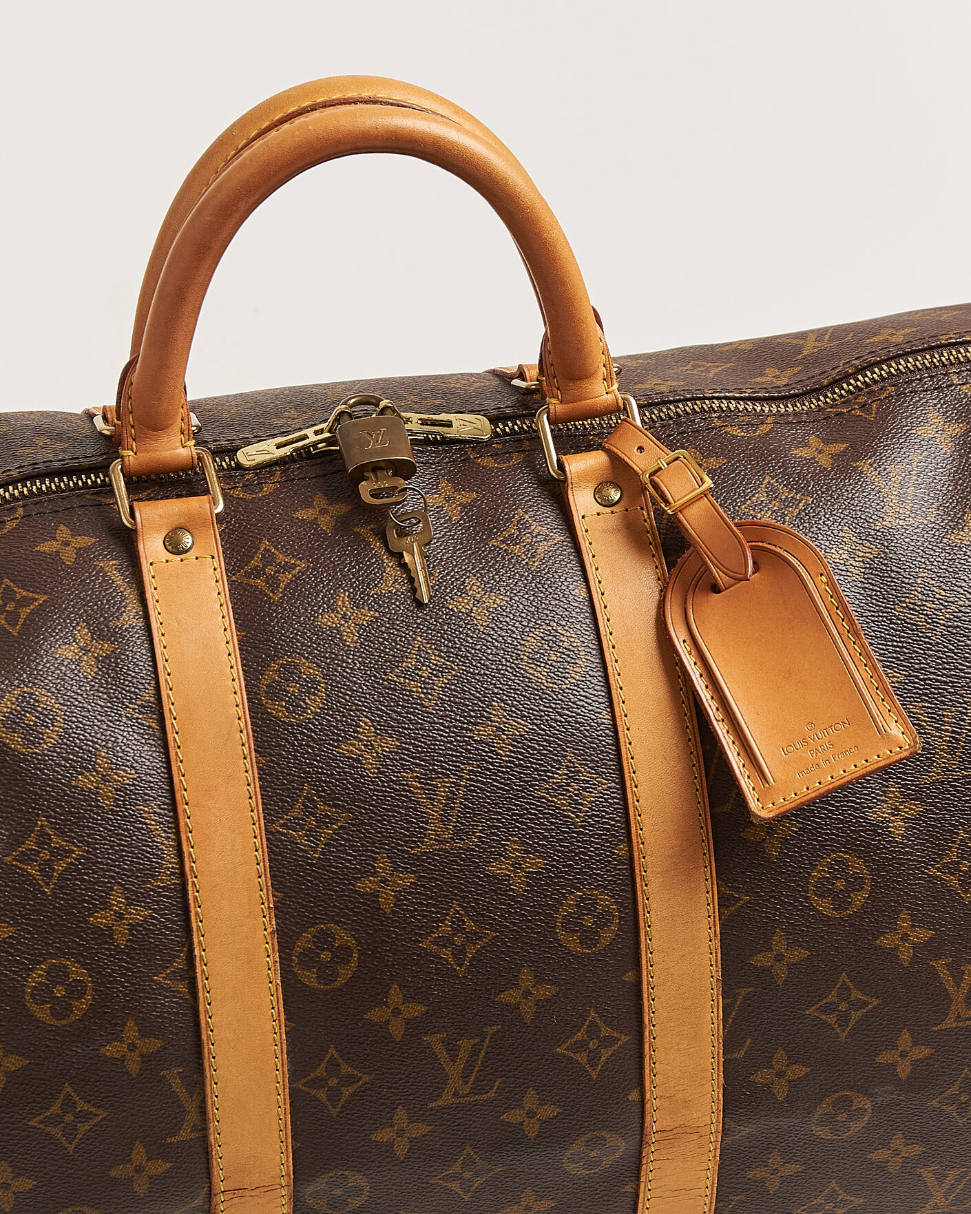 Hombres | Pre-Owned & Vintage Bags | Louis Vuitton Pre-Owned | Keepall Bandoulière 55 Monogram