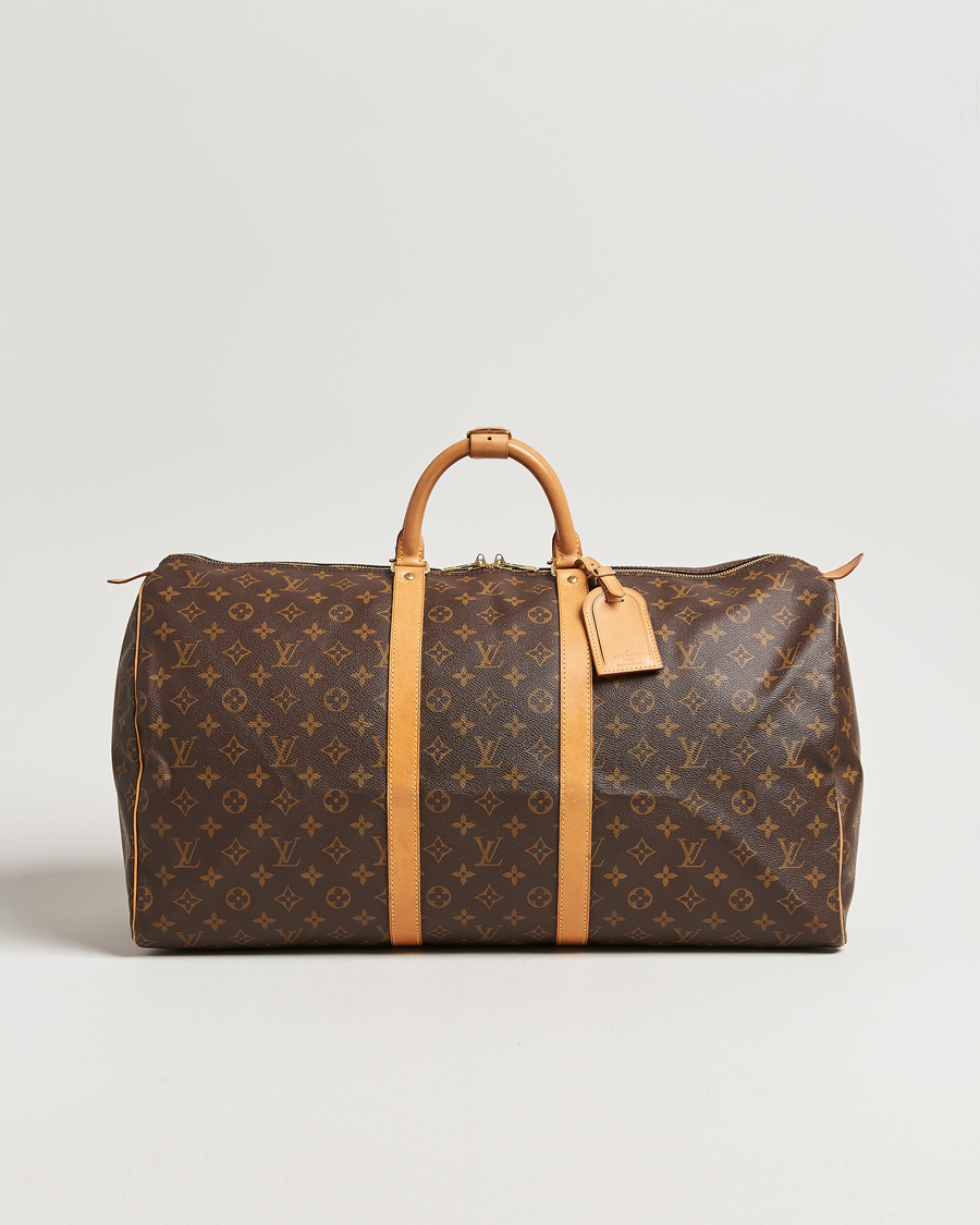Hombres | Pre-Owned & Vintage Bags | Louis Vuitton Pre-Owned | Keepall 55 Monogram